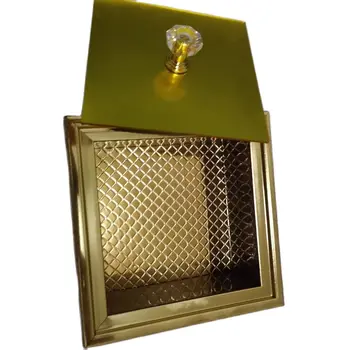 10шт златна кутия Ейд Мубарак кутии Рамадан Ейд Мубарак Кутии за Подаръци Парти Ейд Мубарак Кутии За Шоколад и Бисквити