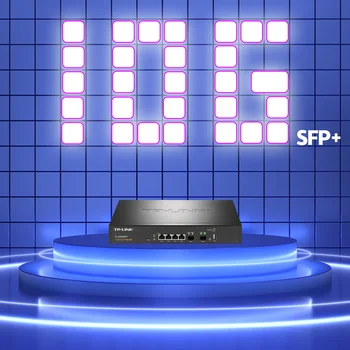 TP-LINK TL-ER2260T Напълно Gigabit router 10G SFP Четириядрен процесор ARM Управление на променлив ток Мрежа за управление на VPN 10000 М Рутери