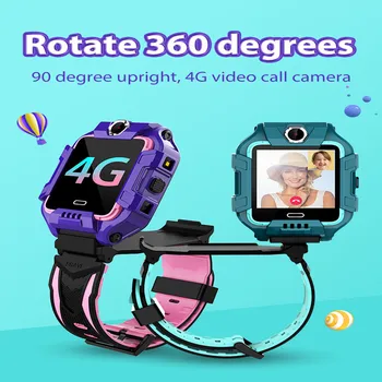 Y99 4G + WiFi + £ GPS smart-часовници детски СИМ-карта, две камери се въртят на 360 градуса умен часовник интелигентна гледай видео pho