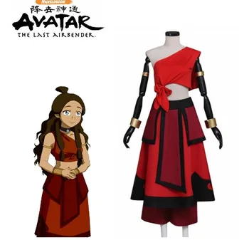 Аватар Последния Магьосник въздух Катар Cosplay костюм възрастен женски костюм по поръчка костюм за Хелоуин
