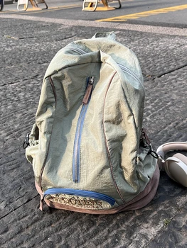 Лека чанта за през рамо, училищна чанта с голям капацитет, дамска чанта, студентски чанта, водоустойчив, за кратки пътувания, за пътуване