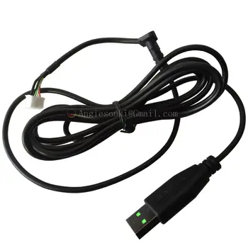 Нов USB кабел за мишка/линия/тел за мишки RZ Abyssus 2014 RZ01-0119 черен