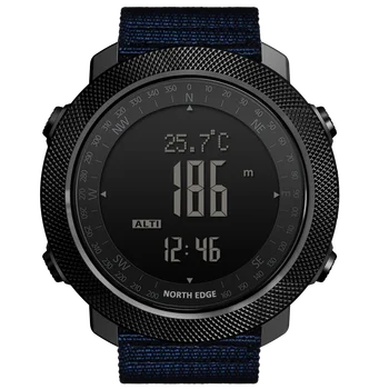 Нови дигитални часовници North Edge Apache-01 за мъже, разгледайте тенденция, хронограф, аларма, умни часовници, умен часовник 2022
