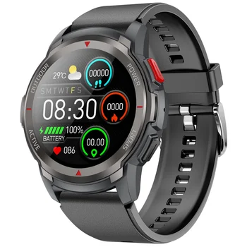 Новите умни часовници за мъже, Bluetooth разговори, кислород в кръвта, през цялата HD-екран, потребителски скали, 25 спортни режими, умни часовници за жени за IOS и Android